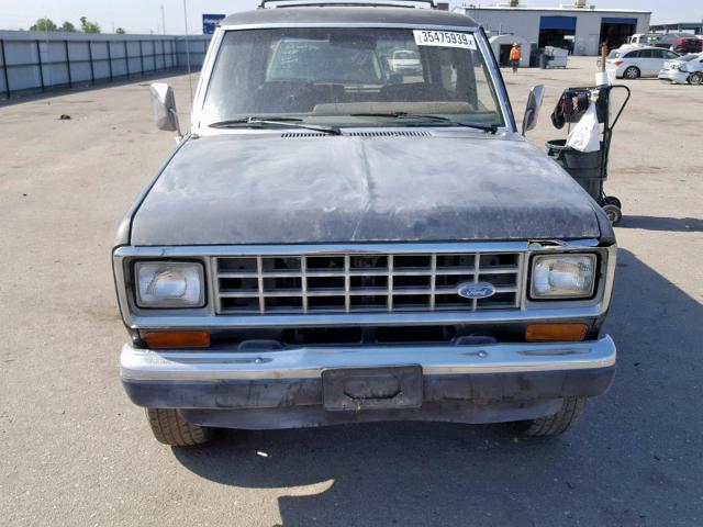 1FMCU12T7JUD48933 - 1988 FORD BRONCO II BLACK photo 9