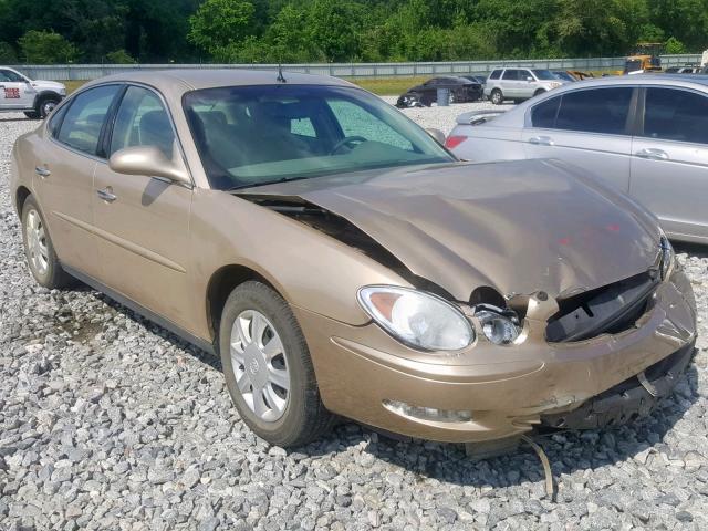 2G4WC532351249637 - 2005 BUICK LACROSSE C BEIGE photo 1