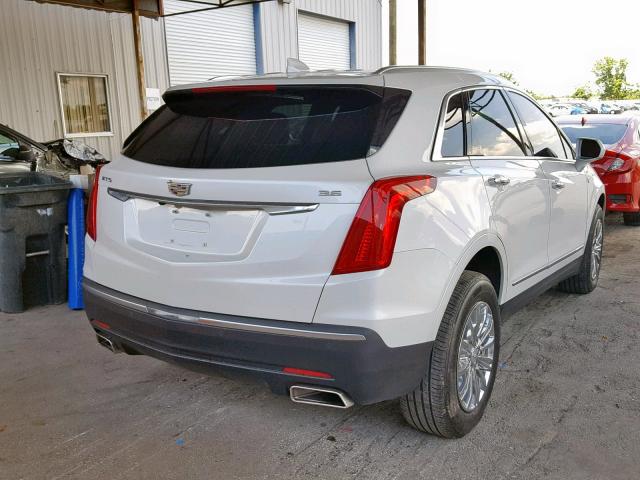 1GYKNBRS5HZ224893 - 2017 CADILLAC XT5 LUXURY WHITE photo 4