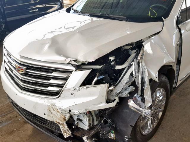 1GYKNBRS5HZ224893 - 2017 CADILLAC XT5 LUXURY WHITE photo 9