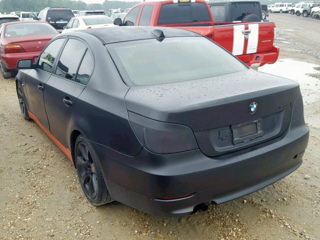 WBANW13548CZ80566 - 2008 BMW 535 I BLACK photo 3