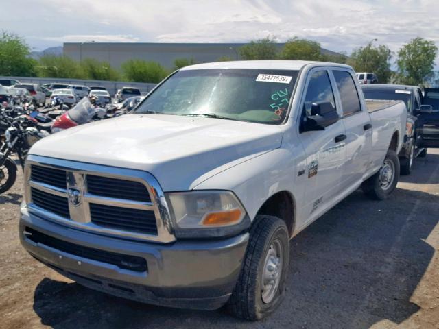 3D7TT2CT5BG519894 - 2011 DODGE RAM 2500 WHITE photo 2