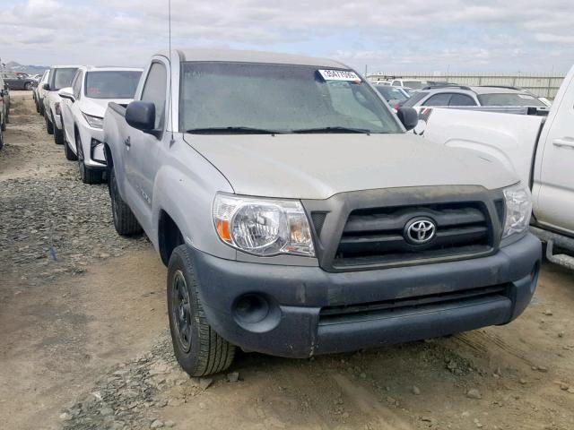 5TENX22N97Z444302 - 2007 TOYOTA TACOMA GRAY photo 1