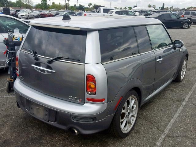 WMWMM33569TP90024 - 2009 MINI COOPER S C SILVER photo 4