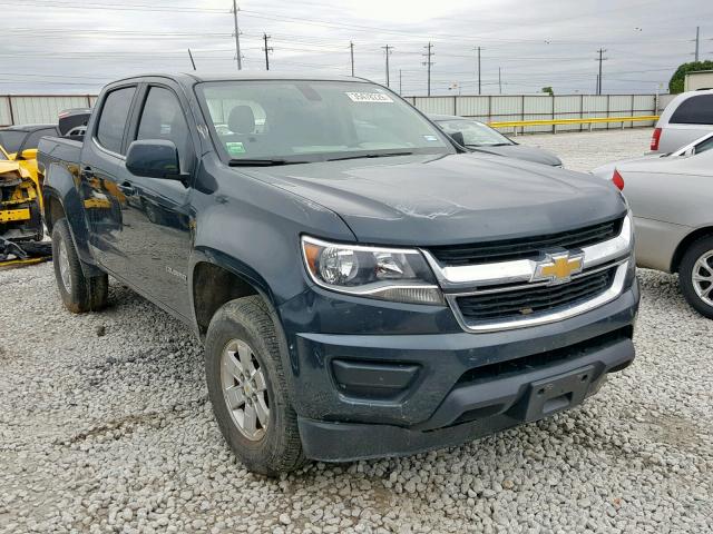 1GCGSBEN3H1307001 - 2017 CHEVROLET COLORADO GREEN photo 1