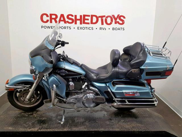 1HD1FC4157Y613359 - 2007 HARLEY-DAVIDSON FLHTCUI BLUE photo 3