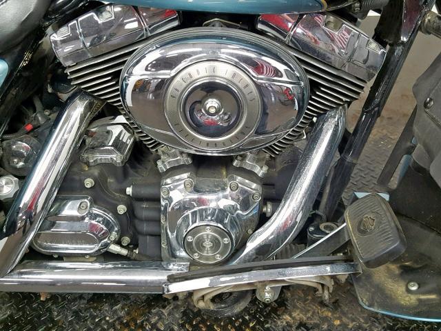 1HD1FC4157Y613359 - 2007 HARLEY-DAVIDSON FLHTCUI BLUE photo 5
