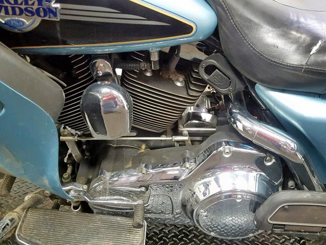 1HD1FC4157Y613359 - 2007 HARLEY-DAVIDSON FLHTCUI BLUE photo 6