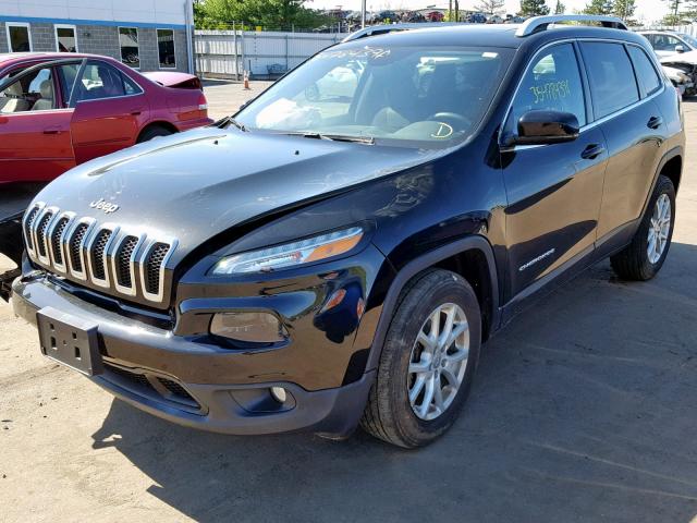 1C4PJMCB5HW515617 - 2017 JEEP CHEROKEE L BLACK photo 2