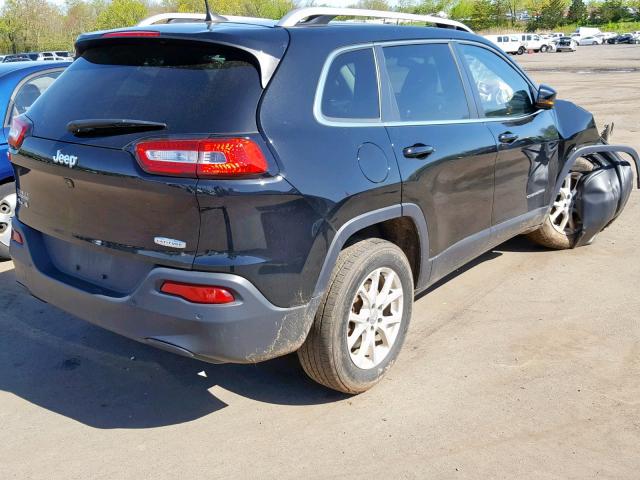 1C4PJMCB5HW515617 - 2017 JEEP CHEROKEE L BLACK photo 4