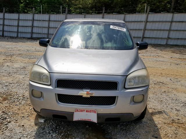 1GNDV03L25D161658 - 2005 CHEVROLET UPLANDER GRAY photo 9