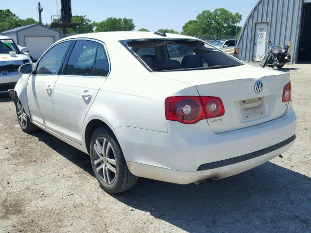 3VWDT71K36M788485 - 2006 VOLKSWAGEN JETTA TDI WHITE photo 3