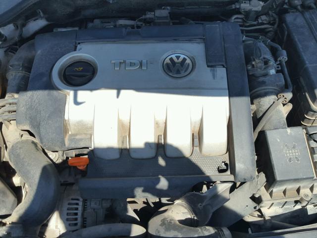 3VWDT71K36M788485 - 2006 VOLKSWAGEN JETTA TDI WHITE photo 7