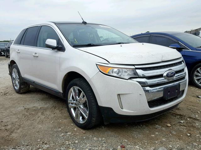 2FMDK3KC5CBA90605 - 2012 FORD EDGE LIMIT WHITE photo 1