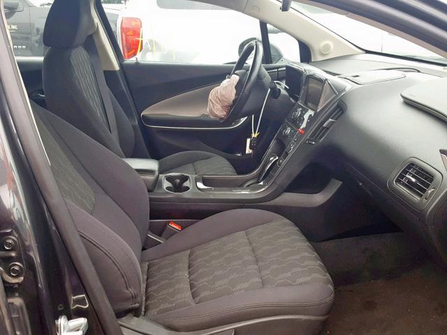 1G1RE6E48EU170784 - 2014 CHEVROLET VOLT GRAY photo 5