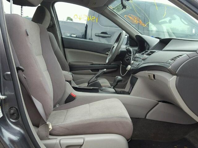 1HGCP26469A169379 - 2009 HONDA ACCORD LXP GRAY photo 5