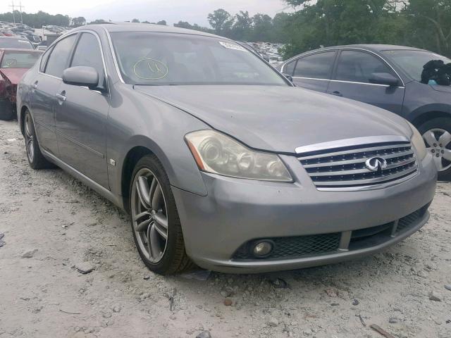 JNKBY01E06M201182 - 2006 INFINITI M45 BASE SILVER photo 1