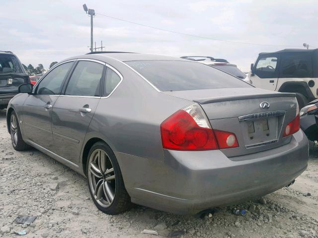 JNKBY01E06M201182 - 2006 INFINITI M45 BASE SILVER photo 3