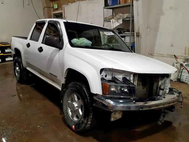 1GTDT136548157464 - 2004 GMC CANYON WHITE photo 1