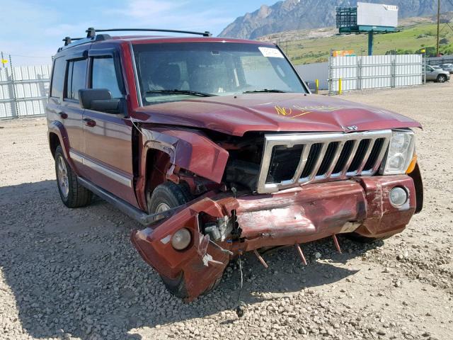 1J8HG58208C110969 - 2008 JEEP COMMANDER MAROON photo 1