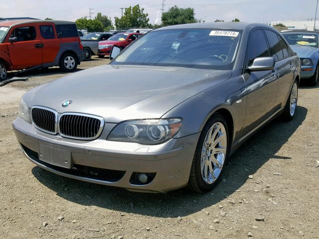 WBAHL83516DT06543 - 2006 BMW 750 I GRAY photo 2