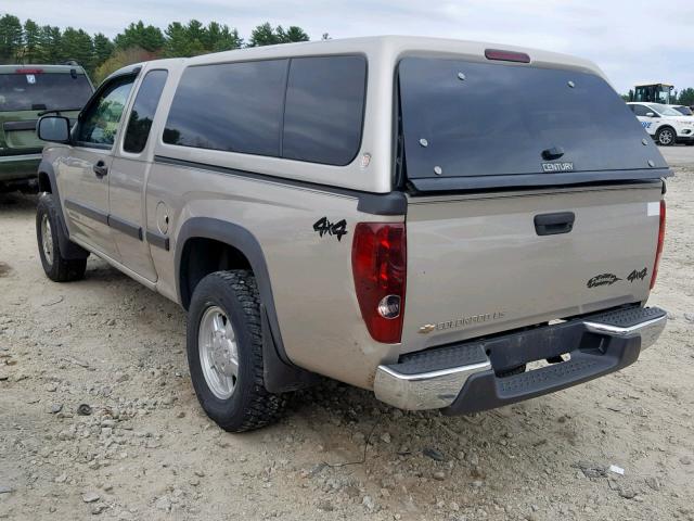 1GCDT196948129612 - 2004 CHEVROLET COLORADO TAN photo 3