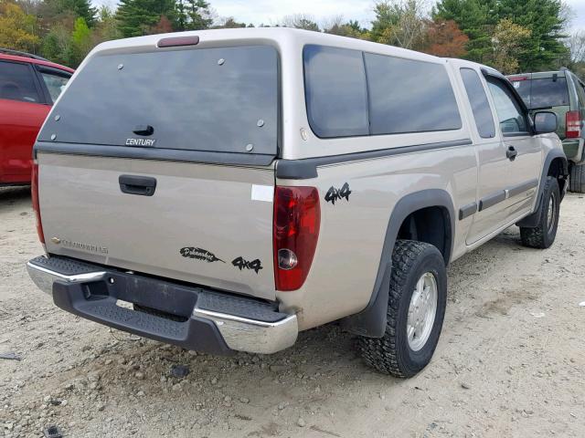 1GCDT196948129612 - 2004 CHEVROLET COLORADO TAN photo 4