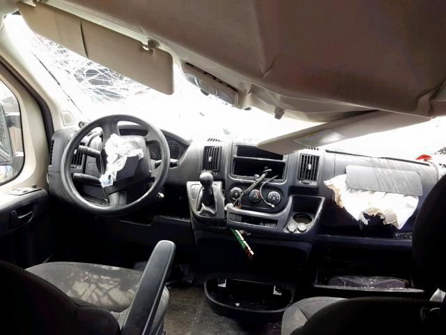 3C6TRVNG0GE101246 - 2016 RAM PROMASTER BLACK photo 5