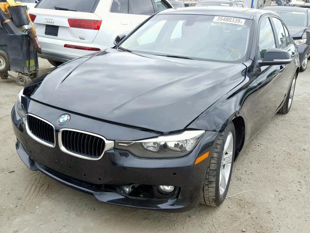 WBA3C1C50DK103024 - 2013 BMW 328 I SULE BLACK photo 2