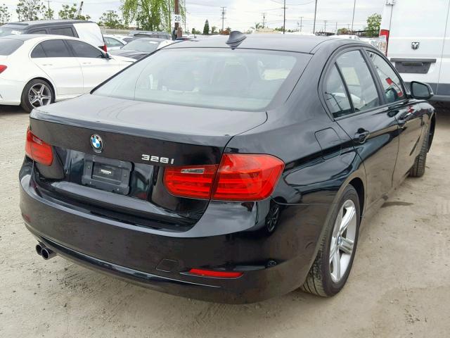 WBA3C1C50DK103024 - 2013 BMW 328 I SULE BLACK photo 4