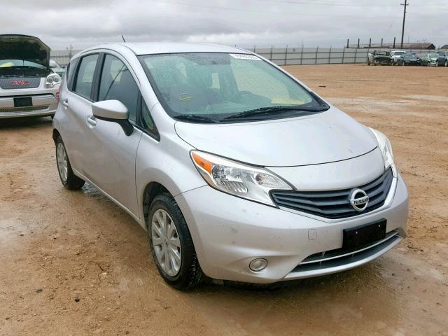 3N1CE2CPXFL390705 - 2015 NISSAN VERSA NOTE SILVER photo 1