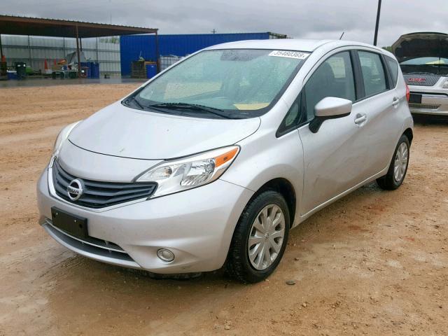 3N1CE2CPXFL390705 - 2015 NISSAN VERSA NOTE SILVER photo 2