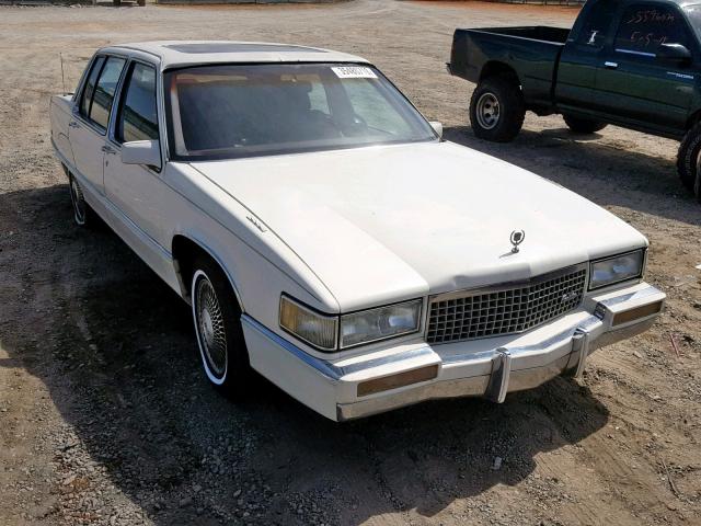 1G6CB5154K4339082 - 1989 CADILLAC FLEETWOOD WHITE photo 1