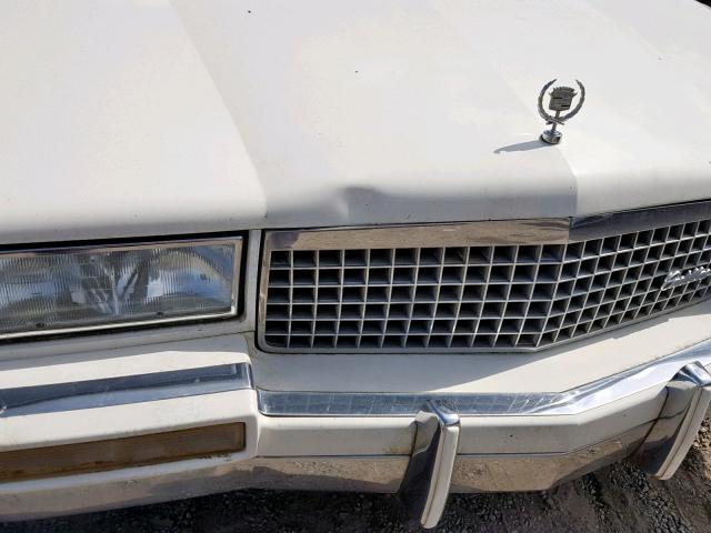 1G6CB5154K4339082 - 1989 CADILLAC FLEETWOOD WHITE photo 9