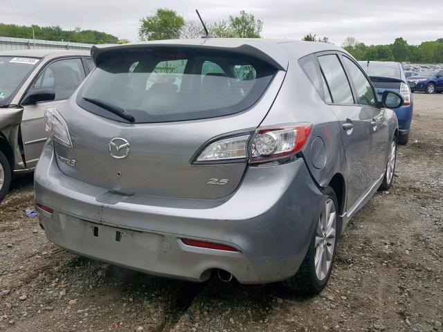 JM1BL1H67A1329109 - 2010 MAZDA 3 S GRAY photo 4