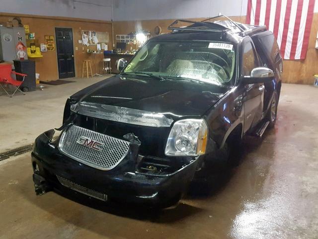 1GKFK63867J327293 - 2007 GMC YUKON DENA BLACK photo 2