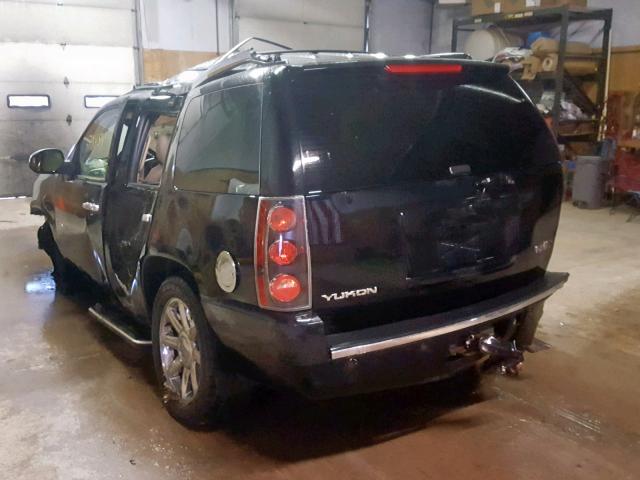 1GKFK63867J327293 - 2007 GMC YUKON DENA BLACK photo 3