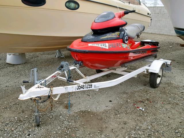 ZZN56031C303 - 2003 BOMBARDIER JETSKI/TRL RED photo 2