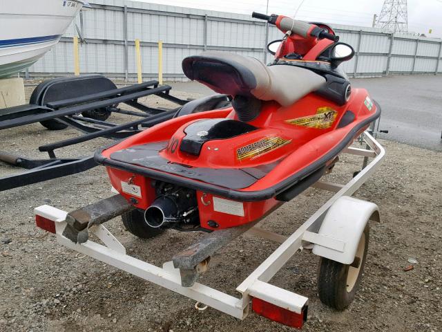 ZZN56031C303 - 2003 BOMBARDIER JETSKI/TRL RED photo 4