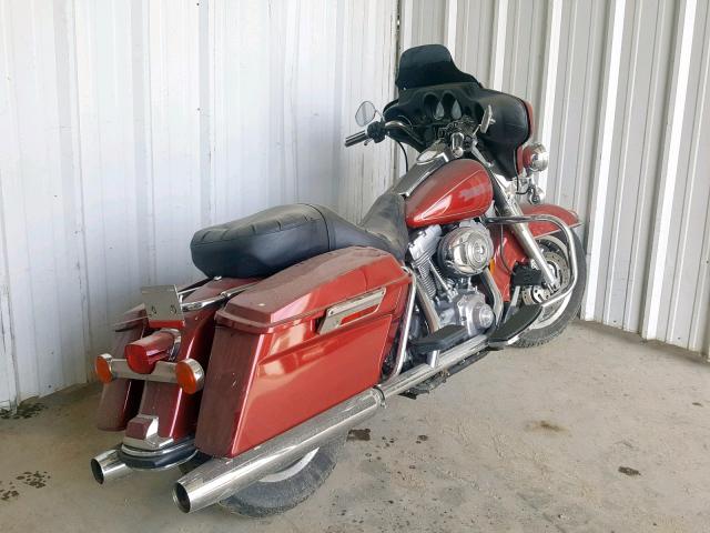 1HD1FV4117Y652641 - 2007 HARLEY-DAVIDSON FLHT RED photo 4