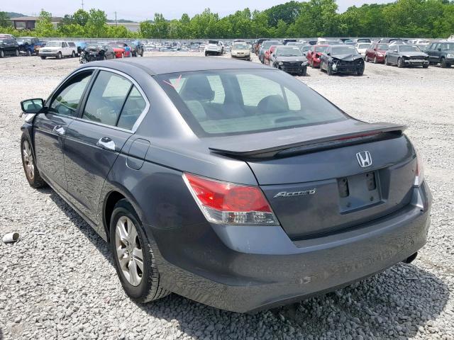 1HGCP2F48AA159165 - 2010 HONDA ACCORD LXP GRAY photo 3