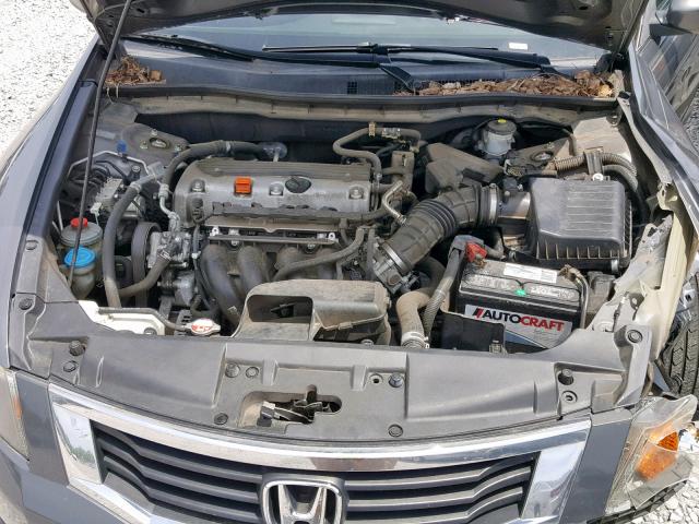 1HGCP2F48AA159165 - 2010 HONDA ACCORD LXP GRAY photo 7