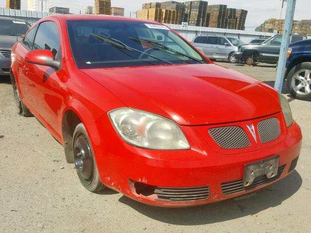 1G2AL15F477380772 - 2007 PONTIAC G5 RED photo 1