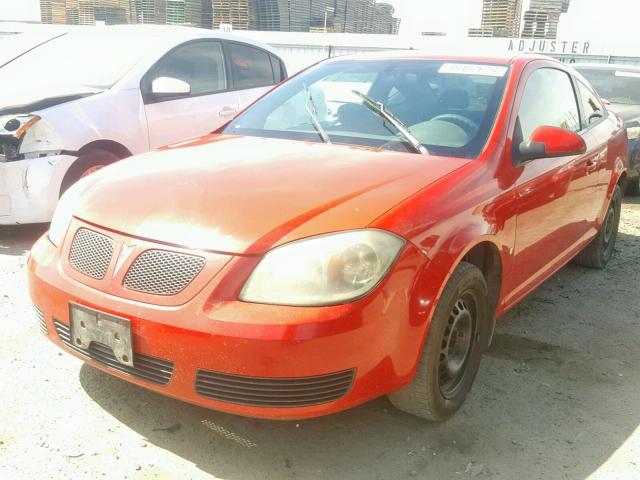 1G2AL15F477380772 - 2007 PONTIAC G5 RED photo 2