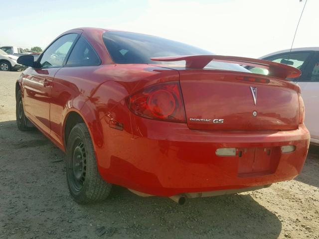 1G2AL15F477380772 - 2007 PONTIAC G5 RED photo 3