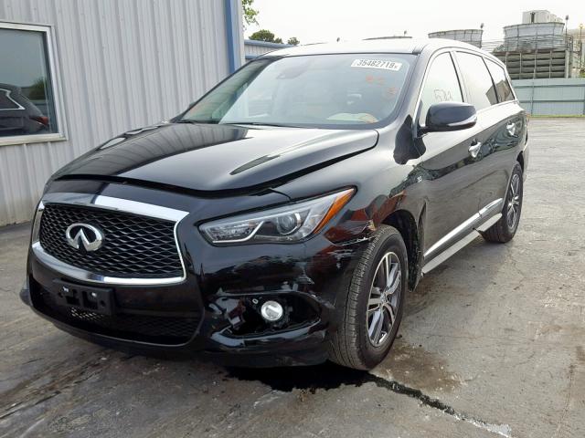 5N1DL0MN7KC530039 - 2019 INFINITI QX60 LUXE BLACK photo 2