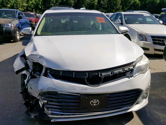 4T1BK1EB7DU013535 - 2013 TOYOTA AVALON BAS WHITE photo 7