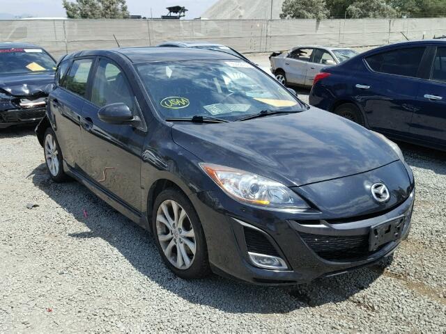 JM1BL1H63A1330838 - 2010 MAZDA 3 S BLACK photo 1