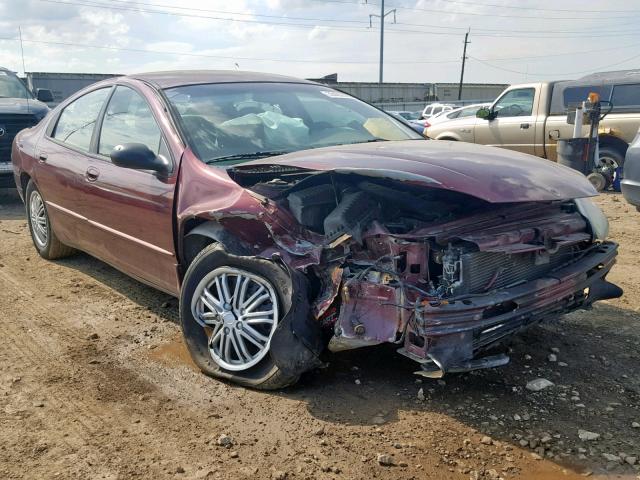 2B3HD56M52H129446 - 2002 DODGE INTREPID E BURGUNDY photo 1