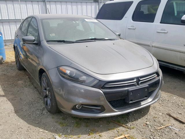 1C3CDFBH9DD135634 - 2013 DODGE DART SXT GRAY photo 1